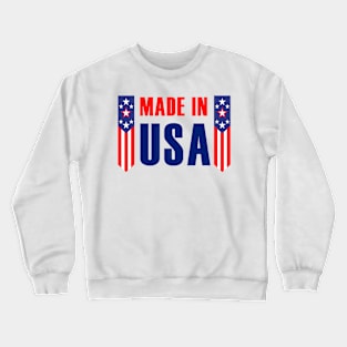 Made in USA Quality Tag Crewneck Sweatshirt